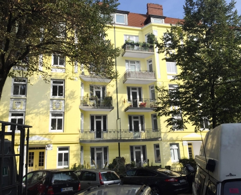 Maler-in-Wedel-und-Hamburg-Farbvorschlag-Geibelstrasse-Aussenfassade-1